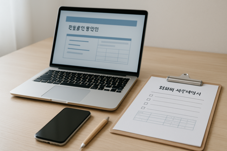 진료비 세부내역서 발급 방법 안내 이미지