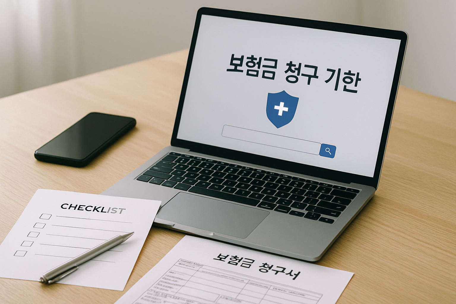 보험금 청구 기한 안내 이미지