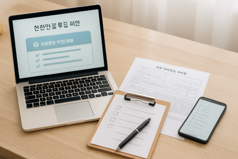 독감 예방접종 무료 대상 안내 이미지