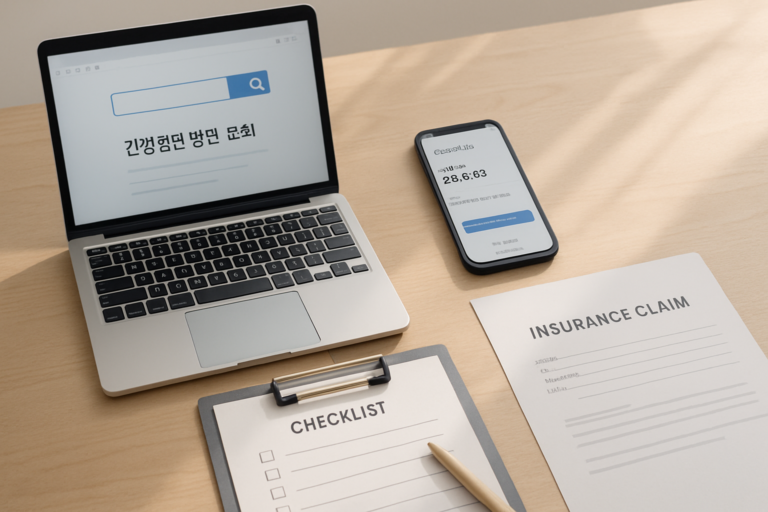 건강검진 병원 조회 방법 안내 이미지