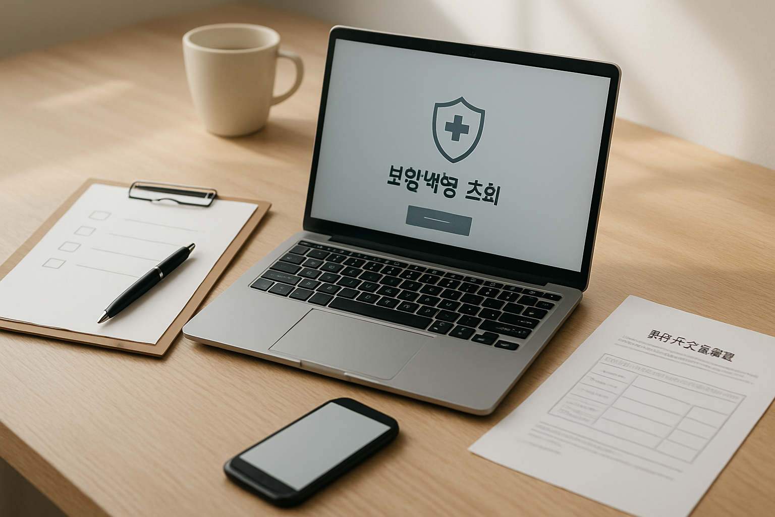 숨은 보험금 조회 방법 안내 이미지