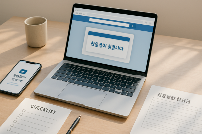 휴면계좌 조회 방법 안내 이미지