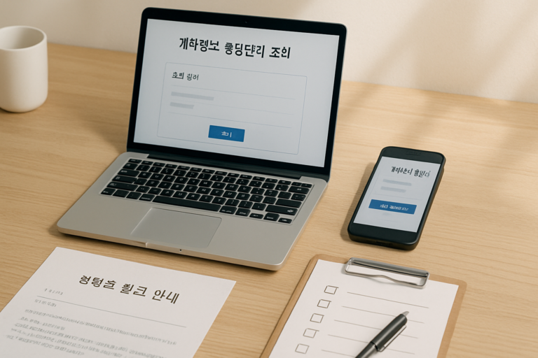 계좌정보 통합관리 조회 안내 이미지
